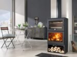 Poêle à bois gourmet ecodesign avec four PANADERO