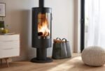 Poêle à bois SUPRA Chloe sur pied noir 7.1 kW – Image 6
