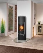 Poêle à bois JUSTUS Faro w+ 2.0 noir / gris