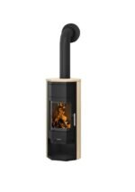 Poêle à bois JUSTUS Usedom w+ 2.0 noir / beige