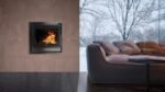 Insert à bois façade droite SUPRA Neo 55 e 5.6 kW – Image 2