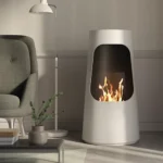 BIOCAMINO RUBIS MODÈLE DUBAI BLANC TECNOAIR SYSTEM