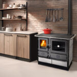 Cuisinière à bois MBS Magnum SD pierre ollaire gauche- Reconditionné - A+ - 10 Kw