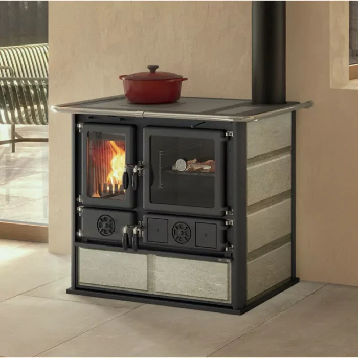 Cuisinière à bois La Nordica Rosa 5.0 Petra - 8.8 Kw