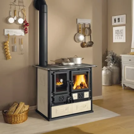 Cuisinière à bois La Nordica Rosa Sinistra Reverse - 9 Kw
