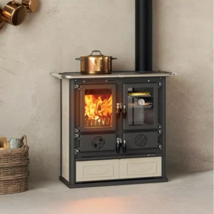 Cuisinière à bois La Nordica Rosetta 5.0 Ceramica Liberty 7.9 Kw
