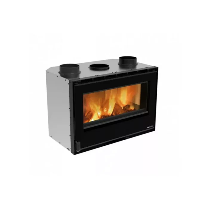 Insert à bois 80 Crystal Evo 2.0 ventilé - La Nordica