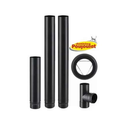 Kit complet de tuyaux d'évacuation Poujoulat