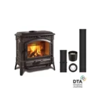Pack poêle à bois bouilleur La Nordica TermoIsotta DSA Sortie dessus - 15 Kw
