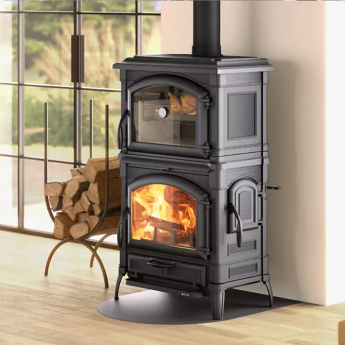 Poêle à bois avec four La Nordica Isotta Forno EVO - 9.7 Kw