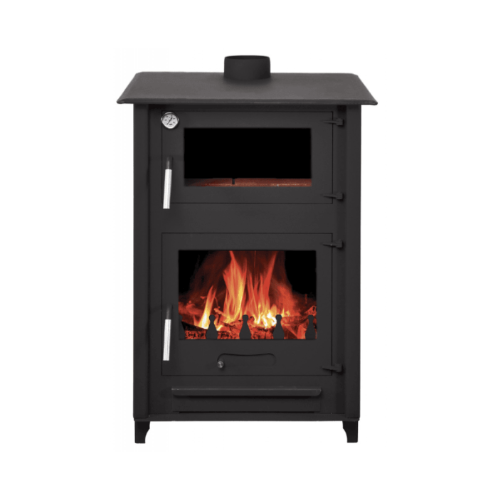 Poêle à bois Stove Italia Paula avec four - 13 Kw