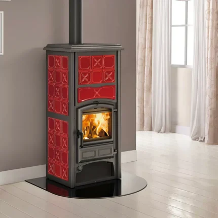 Poêle à bois bouilleur La Nordica Loriet S DSA - 17 Kw