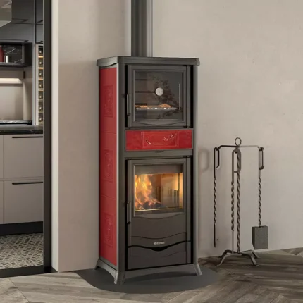 Poêle à bois bouilleur avec four La Nordica TermoRossella Plus Forno DSA 4.0 - 11.1 Kw