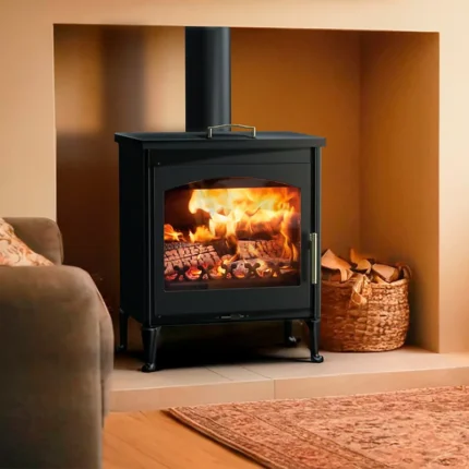 Poêle à bois Panadero Castilla avec chauffe plat - 8 Kw