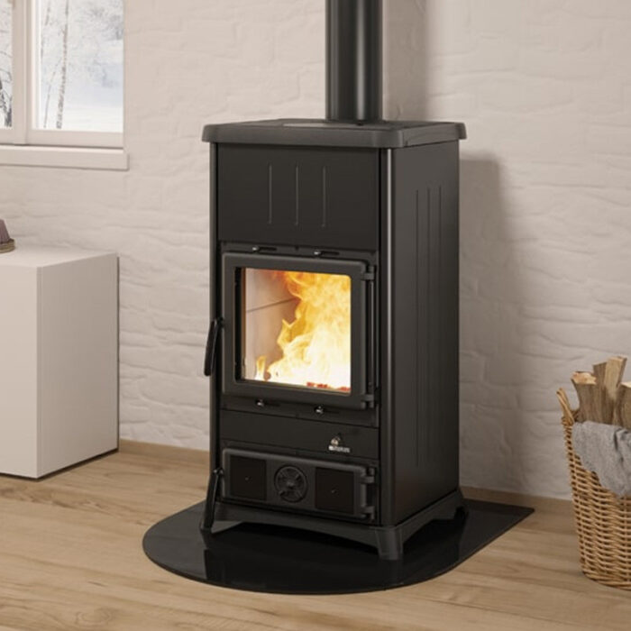 Poêle à bois La Nordica Concita 2.0 Steel - 11.8 Kw