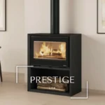 Poêle à bois La Nordica Dante con portalegna - 12.4 Kw