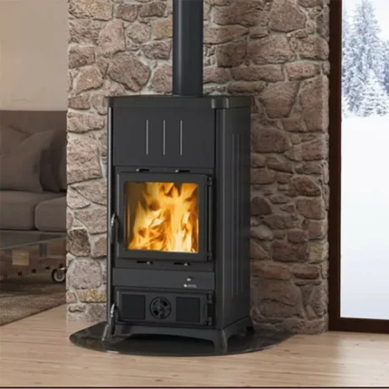 Poêle à bois La Nordica Fedora Steel - 8.3 Kw