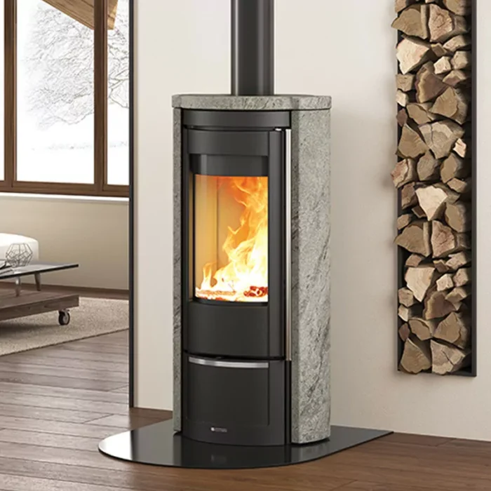 Poêle à bois La Nordica Liù Petra 7.5 Kw