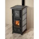Poêle à bois avec four et plaque de cuisson MBS Olympia Pierre Ollaire 12.2 Kw