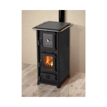 Poêle à bois avec four et plaque de cuisson MBS Olympia Plus - 13 Kw