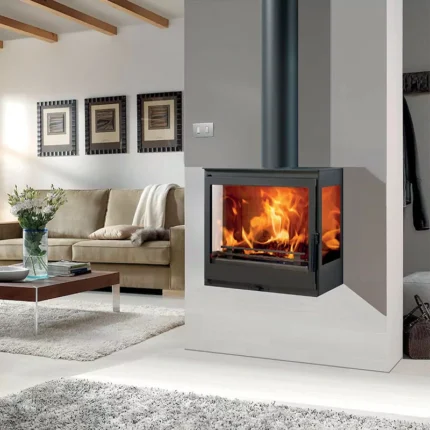 Poêle à bois suspendu Panadero Onix Wall - 7.1 Kw