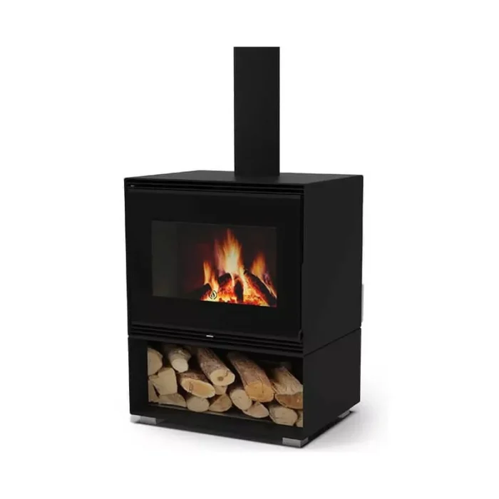Poêle à bois ETNA Orta - Option Ventilation - 11 Kw
