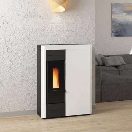 Poêle à granulés extra plat Hydro Extraflame Virna Idro 15 Kw