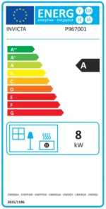 Insert à bois INVICTA 700 Alizeo 8 KW – Image 3